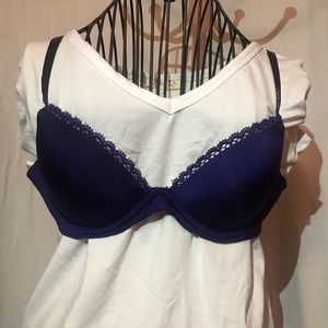 Calvin Klein 34A Blue Bra